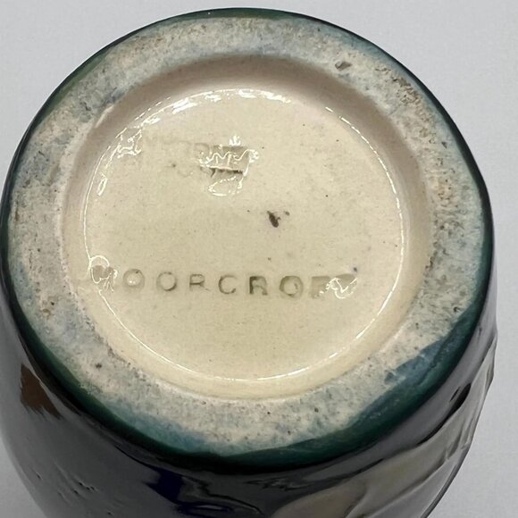 Moorcroft Cobalt Blue Purple Clematis Flower vase - Picture 7 of 8